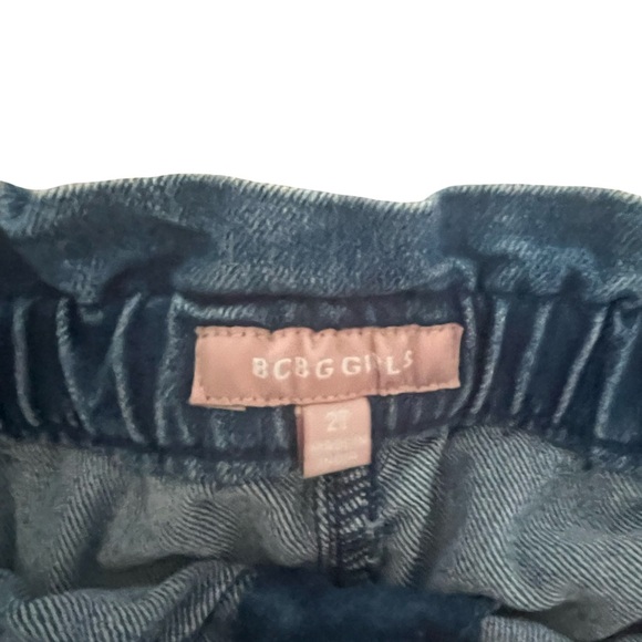 BCBG Girls Plaid Long Sleeve Top and Blue Jeans Set. Size:2T. Good Condition. - Picture 5 of 6